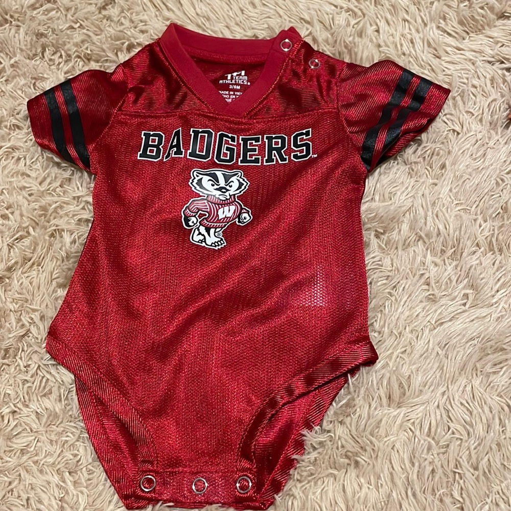 Wisconsin Badgers onesie